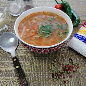 Ciorba de fasole boabe