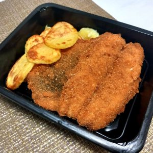 File de hering pane si cartofi natur